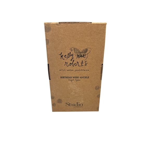 Kelly Rae Roberts Birthday Wish Angels Figurine 6" Studio - Picture 2 of 2